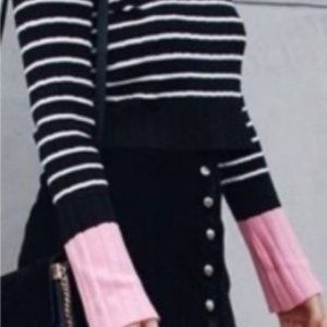 $CYBER DEAL$ Zara stripe colorblock knit sweater